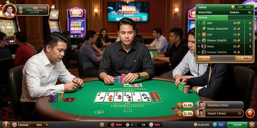 55rk - Pemandangan menakjubkan dari salah satu level sulit.